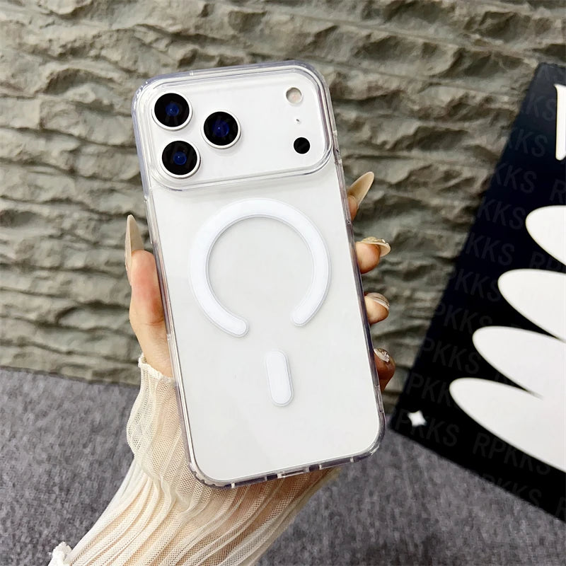 Original For Magsafe Magnetic Wireless Charging Case For iPhone 17 Air / Pro/ Max