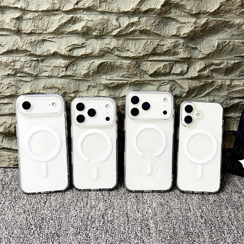 Original For Magsafe Magnetic Wireless Charging Case For iPhone 17 Air / Pro/ Max