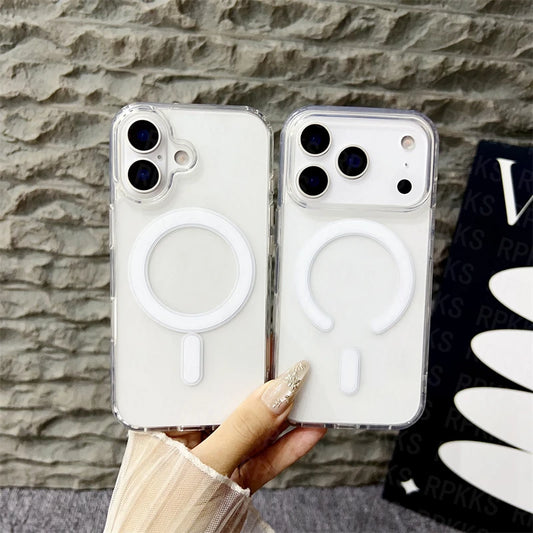 Original For Magsafe Magnetic Wireless Charging Case For iPhone 17 Air  / Pro/   Max