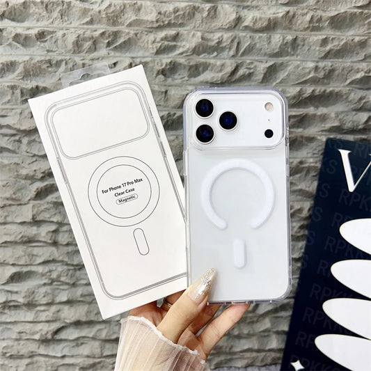Original For Magsafe Magnetic Wireless Charging Case For iPhone 17 Air  / Pro/   Max