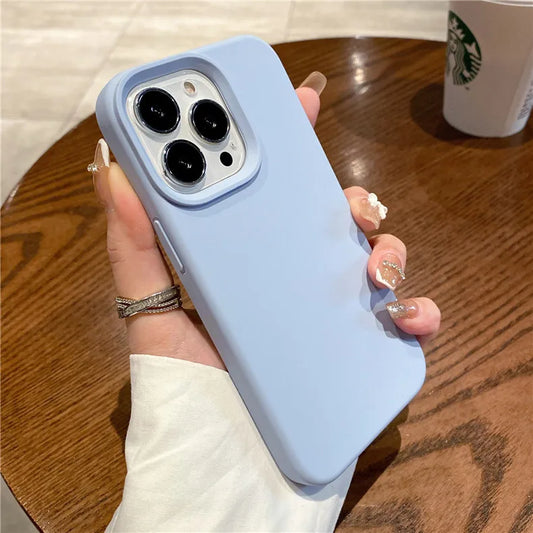 Liquid Silicone Case For Apple iPhone 17/ 17 Pro/ 17 pro Max / 17 Air  Phone Original Official Style Protective Cover